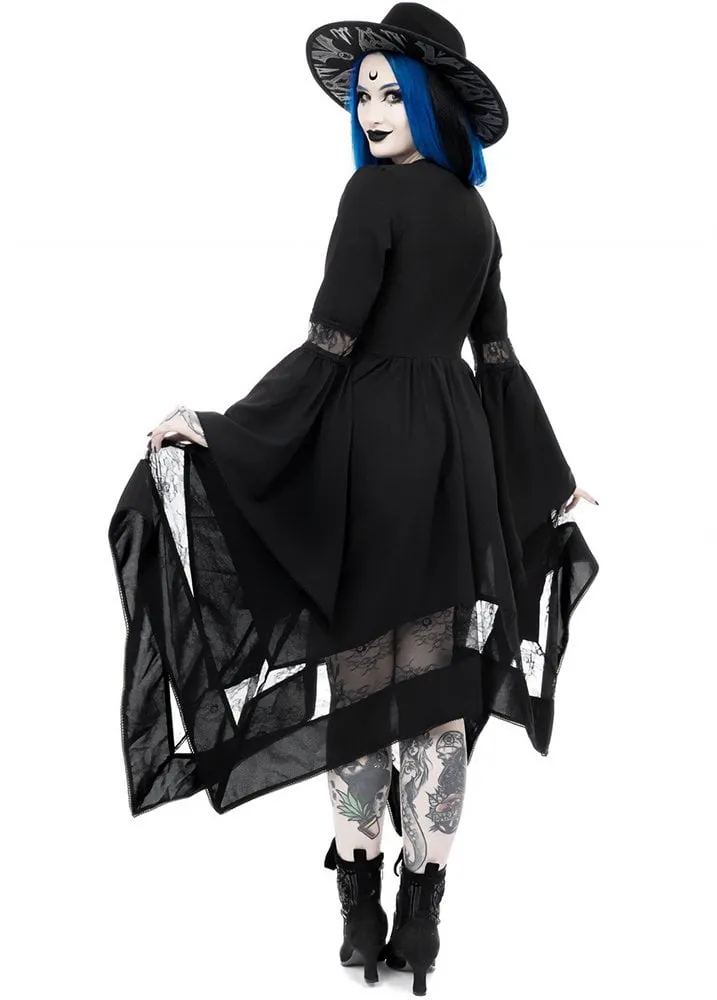 Entombed Midi Dress