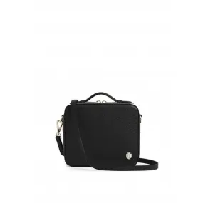 Fairfax & Favor Buckingham Cross Body Bag in Black Leather