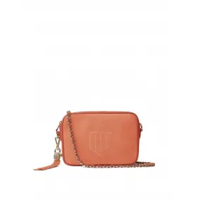 Fairfax & Favor Womens Finsbury Cross Body Bag in Melon Suede