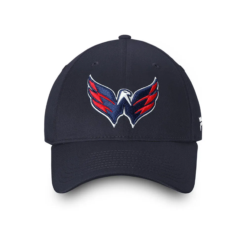 FANATICS WASHINGTON CAPITALS PRIMARY LOGO SNAPBACK HAT