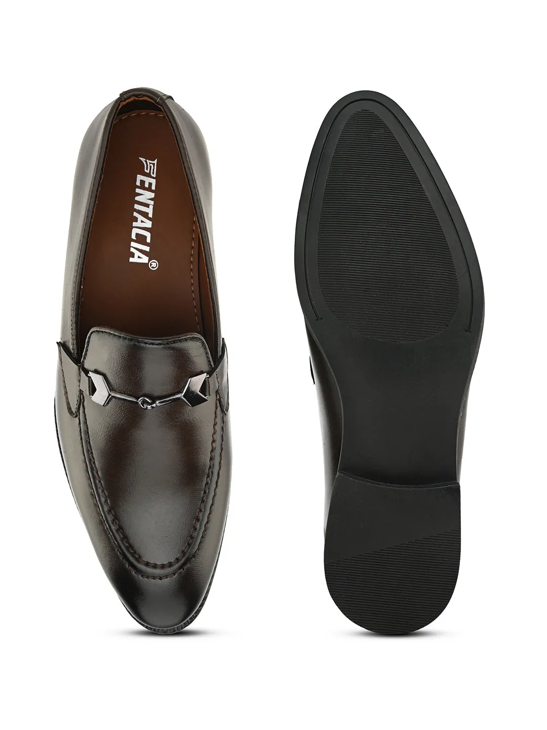 Fentacia Men Brown Formal Shoes