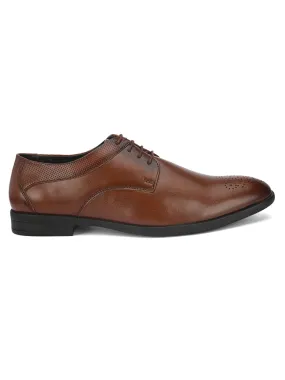 FENTACIA Men Tan Lace-Ups Formal Shoes