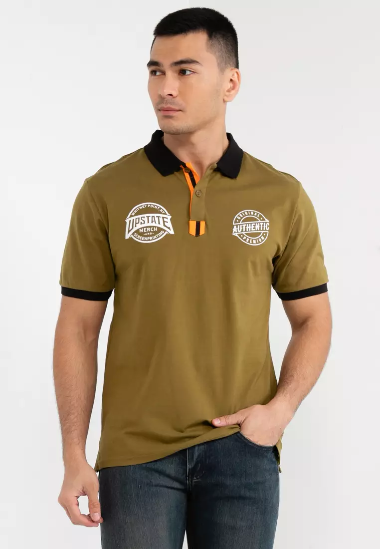 FIDELIO Upstate Contrast Collar Polo Shirt