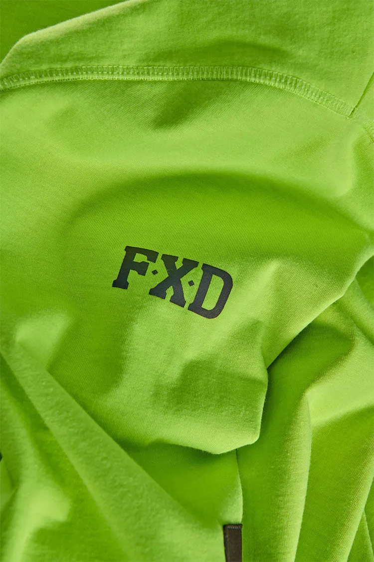 FXD Workwear Bonded Membrane Fleece Hoodie (WF-1) HI-VIS-