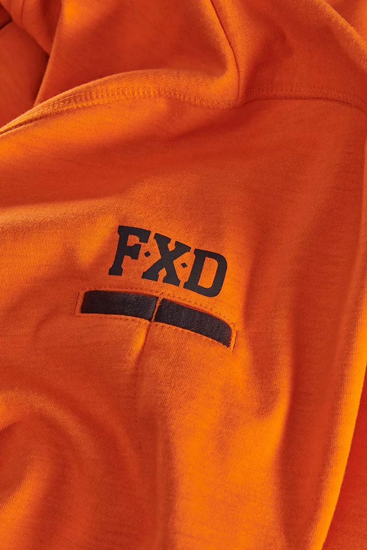 FXD Workwear Bonded Membrane Fleece Hoodie (WF-1) HI-VIS-