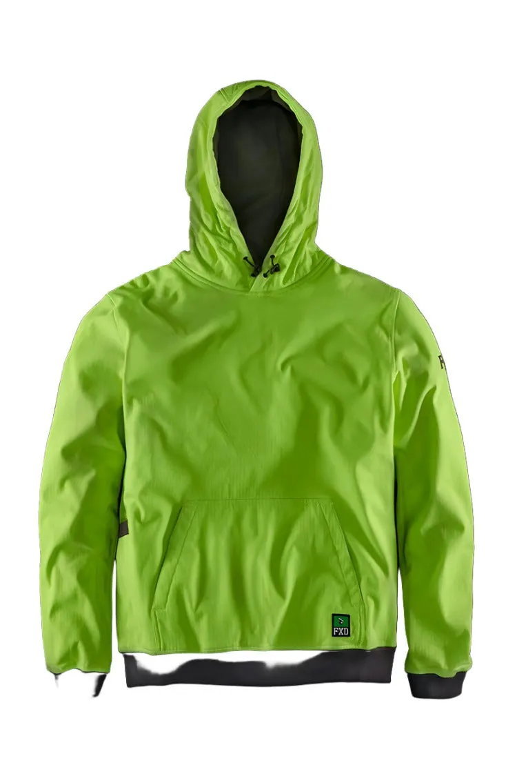 FXD Workwear Bonded Membrane Fleece Hoodie (WF-1) HI-VIS-