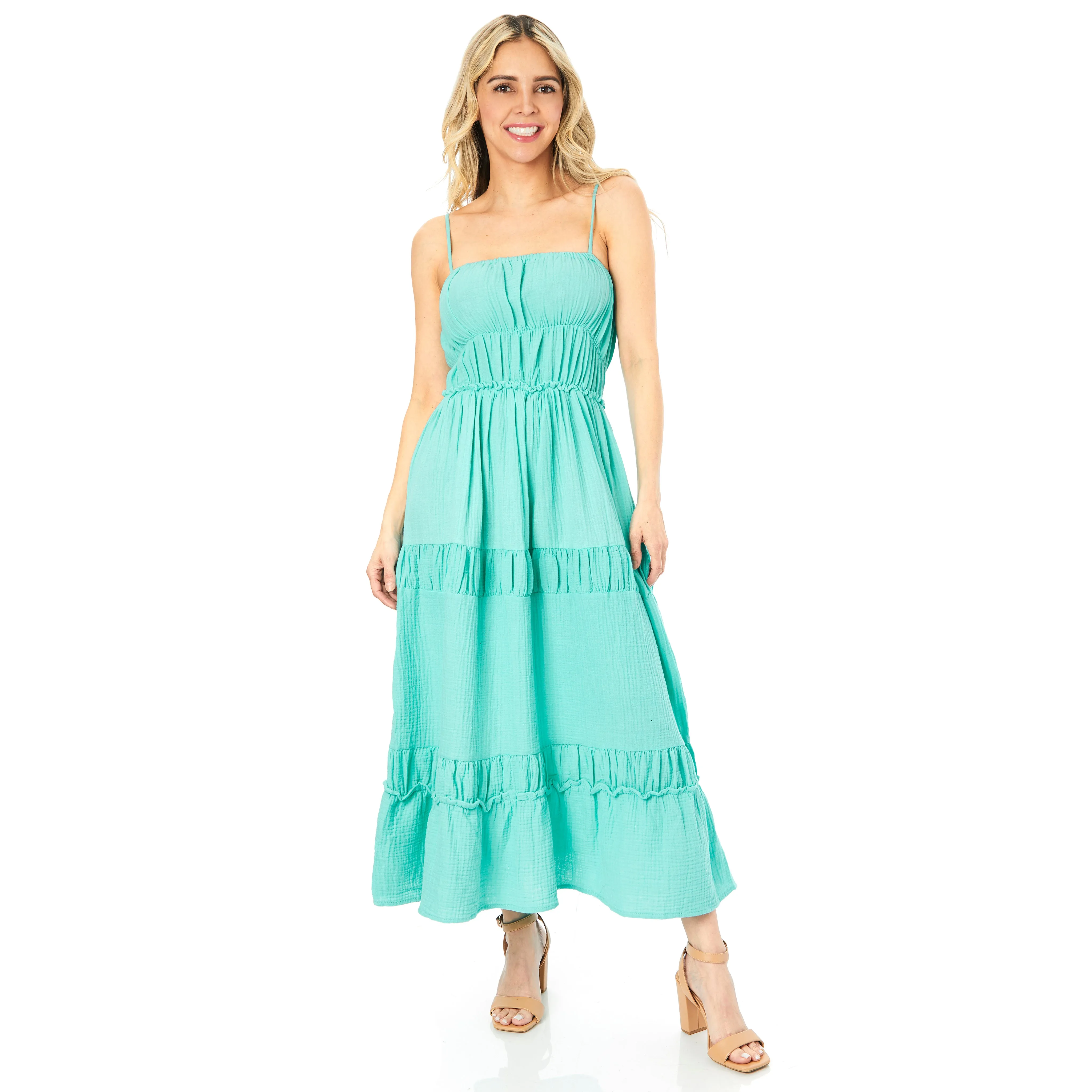 Gauze Maxi Dress