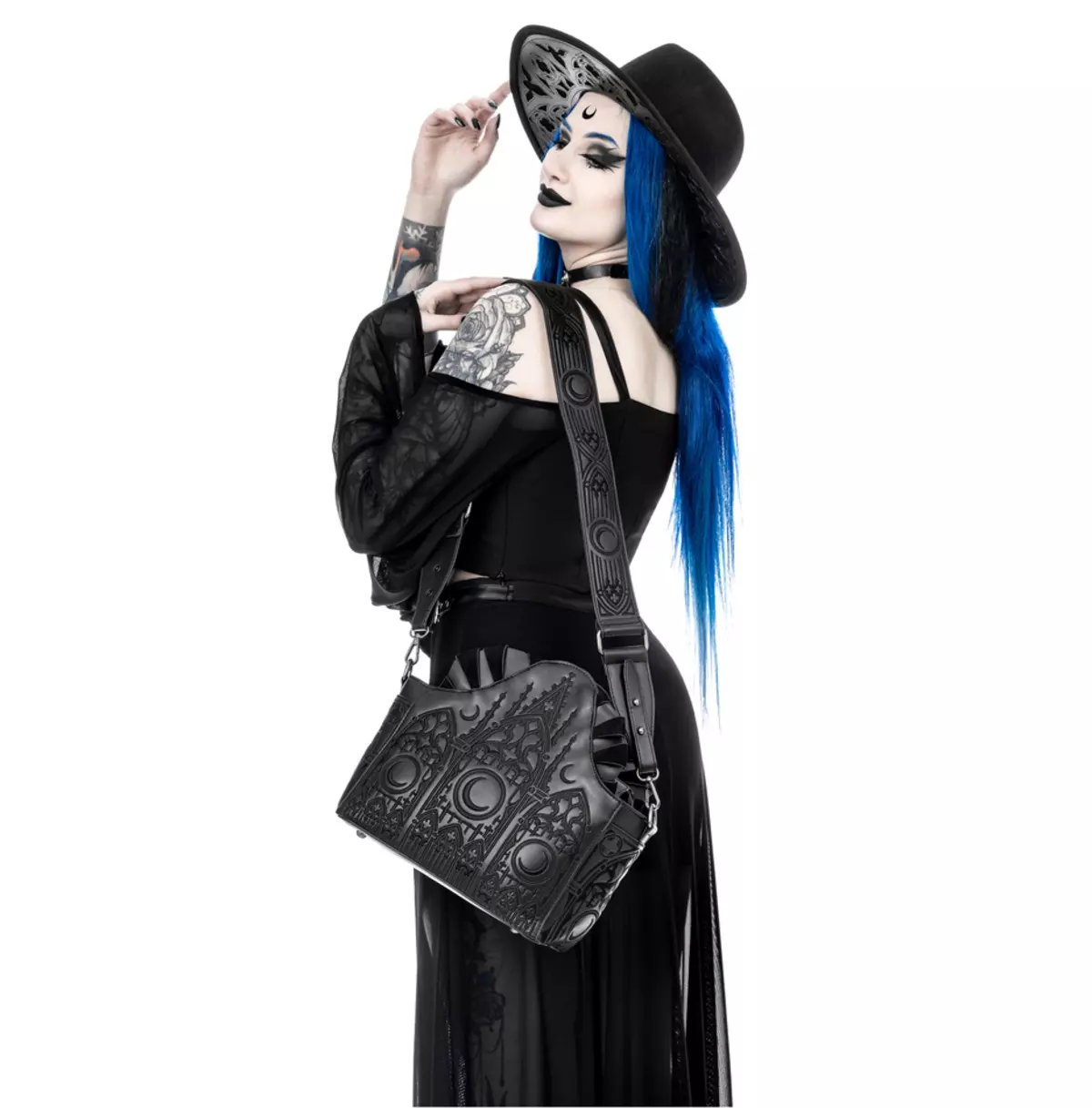 Goth Dark Altar Shoulder Bag