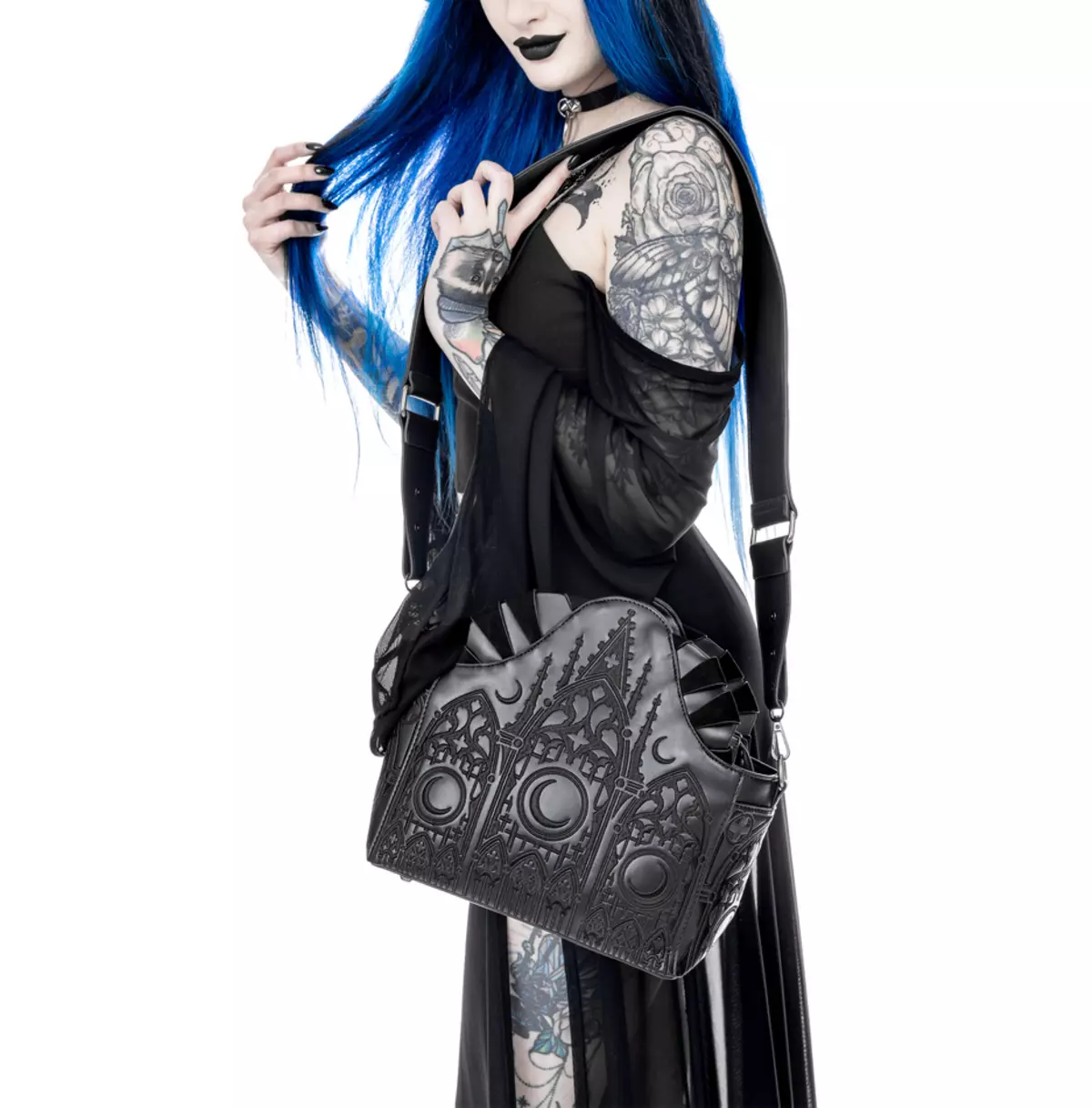 Goth Dark Altar Shoulder Bag