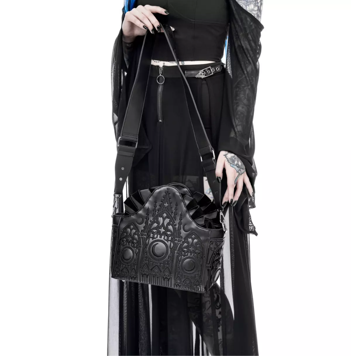 Goth Dark Altar Shoulder Bag