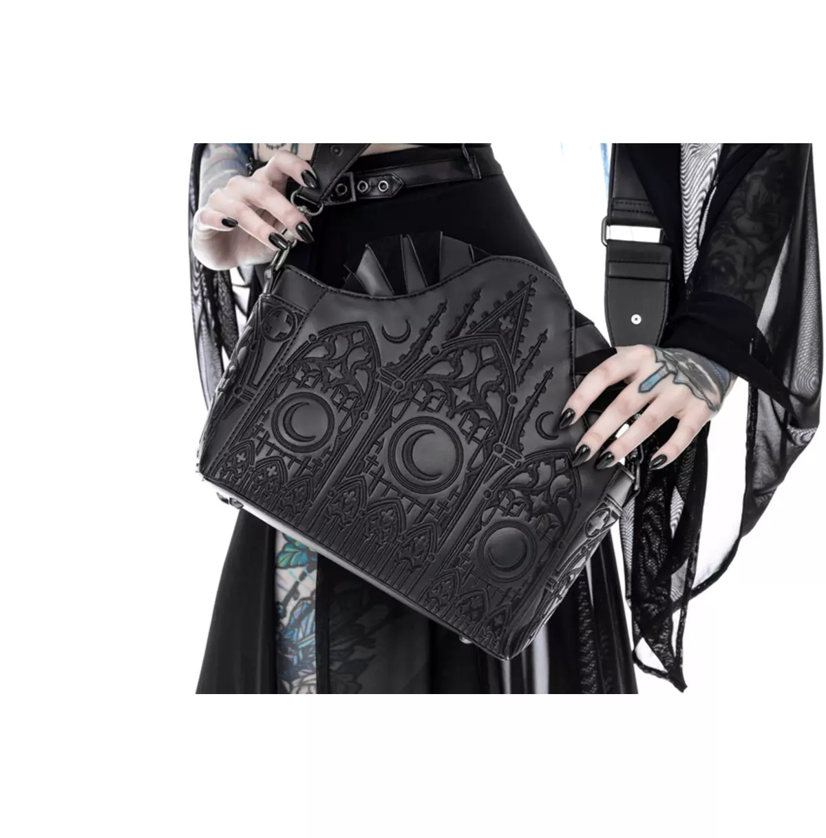 Goth Dark Altar Shoulder Bag