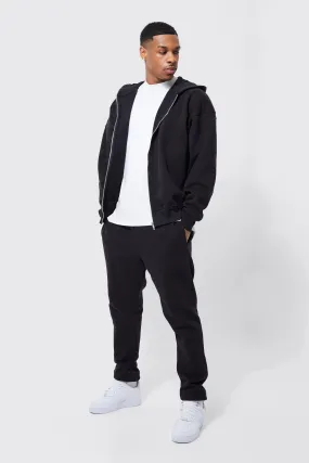 Heavyweight Zip Through Hooded Tracksuit