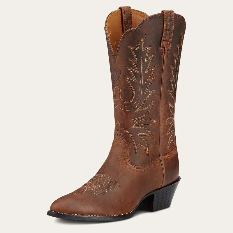 Heritage R Toe Western Boot