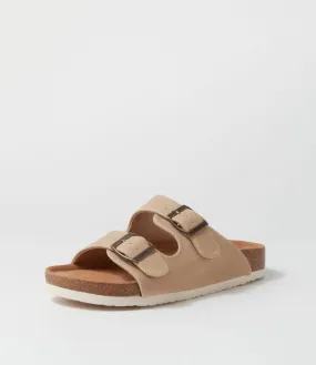 I LOVE BILLY Zigie Stone Nubuck Pu Sandals