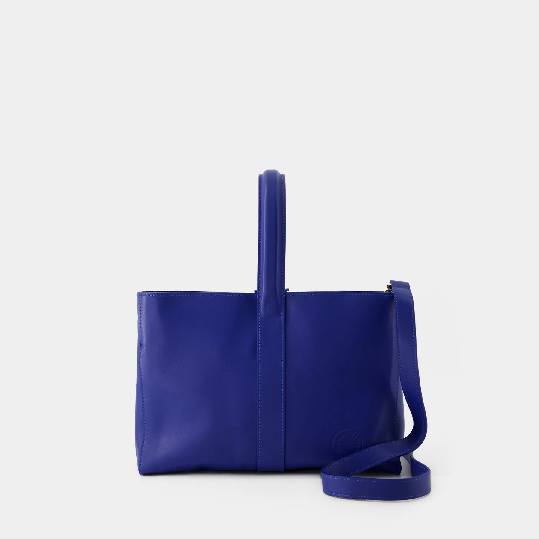 Ines de la Fressange  Leonore Bag- Ines de la Fressange - Leather - Blue Cobalt