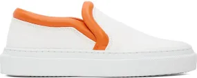 JW Anderson White Bumper-Tube Sneakers