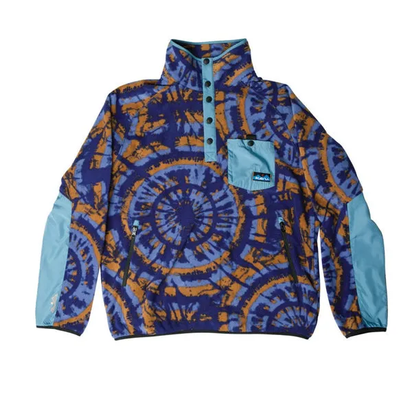 Kavu Tennaway Fleece - Circle Tie-Dye