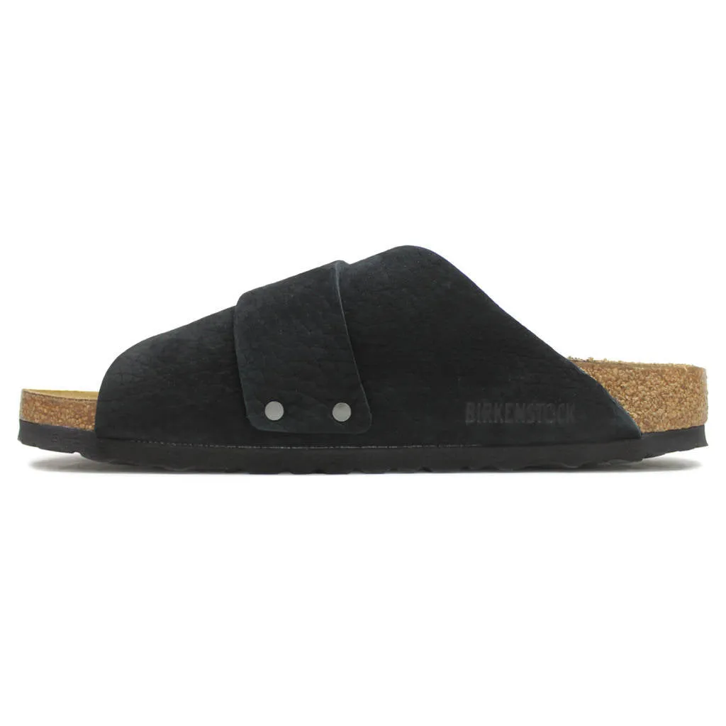 Kyoto Nubuck Leather Unisex Slide Sandals