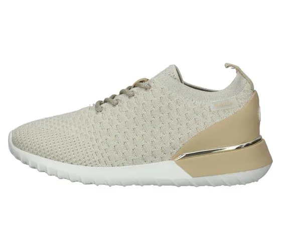 La Strada sneakers per il tempo libero da donna con elementi glitter, sneakers per tutti i giorni 2101381-5422 beige/bianco