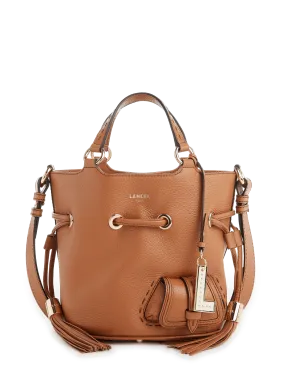 LANCEL  Premier Flirt leather bucket bag - Brown