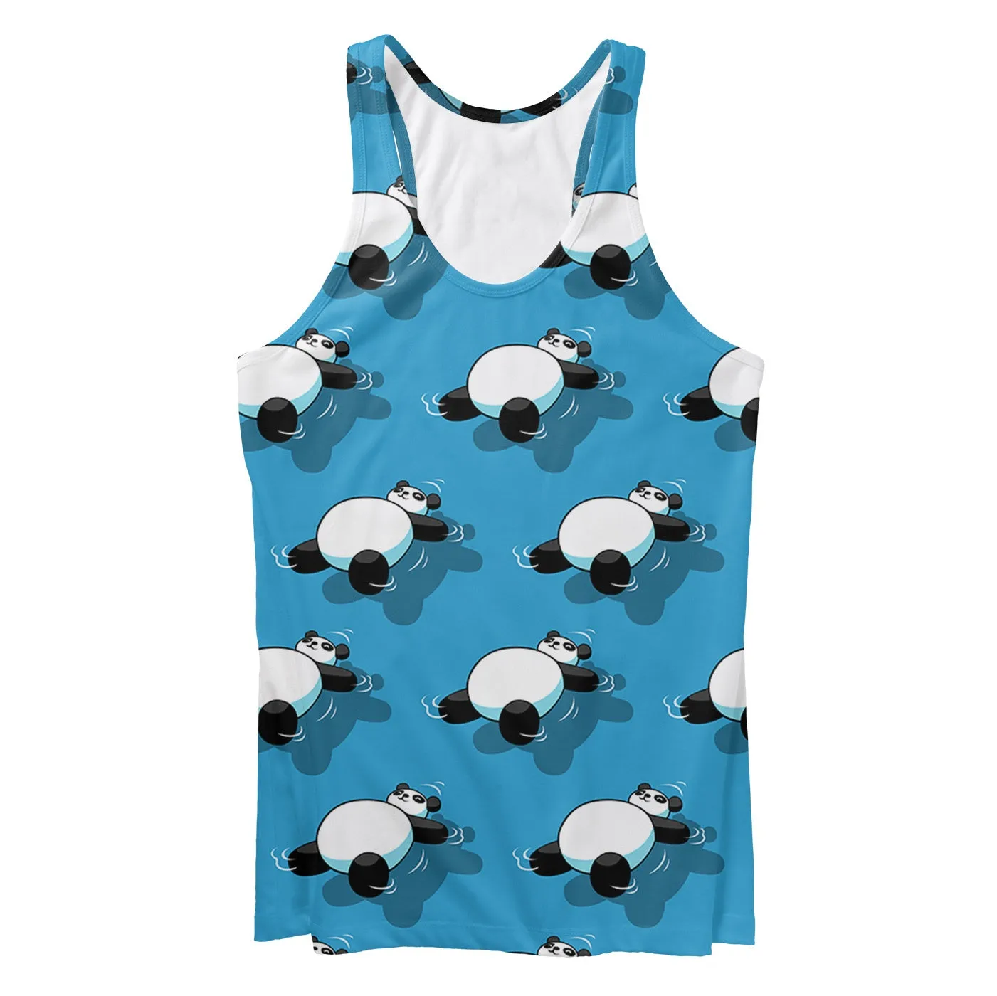 Lazy Panda Tank Top