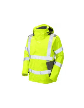 Leo Workwear - J04 Exmoor Class 3 Breathable Jacket - Yellow - 2020ppe Size S