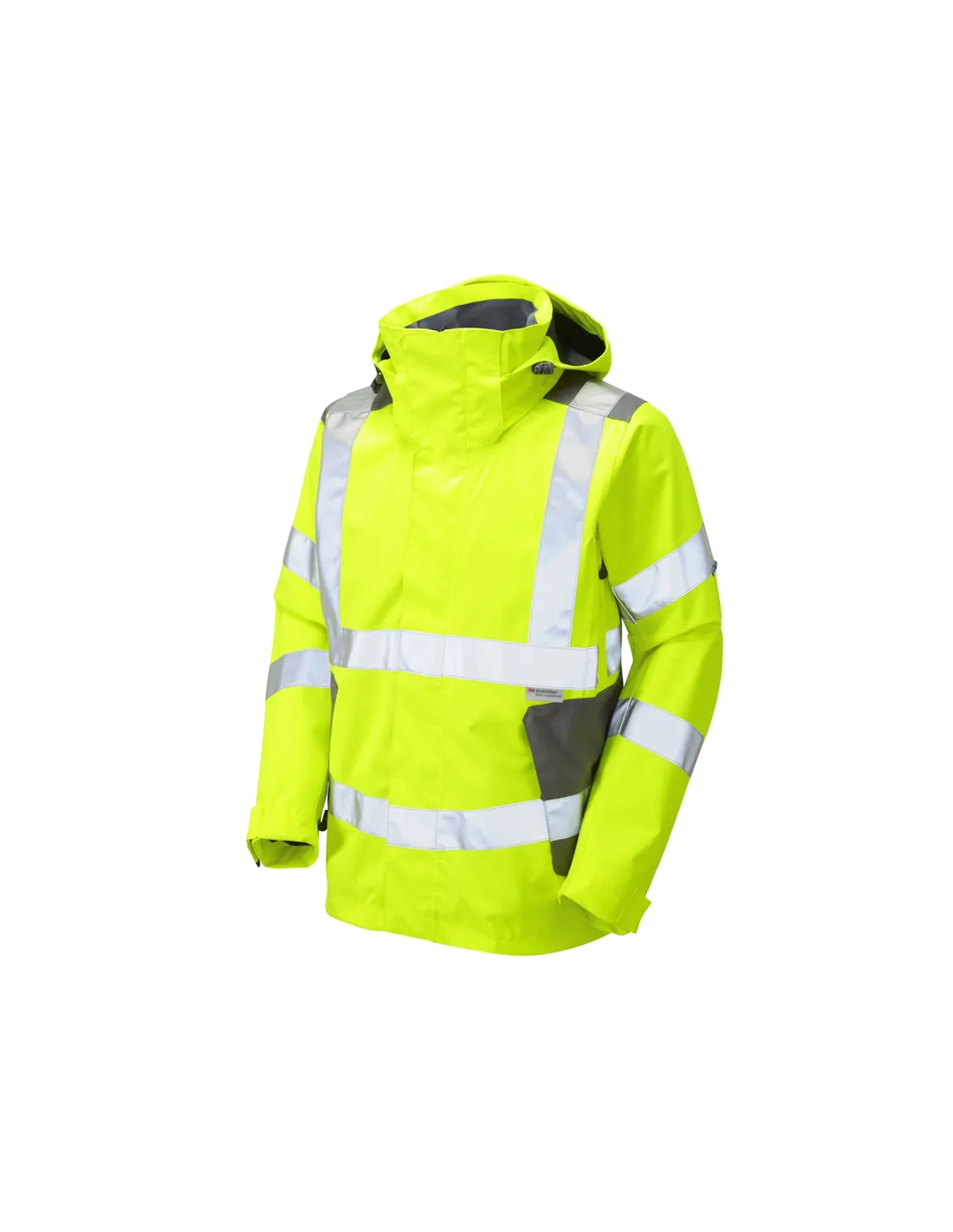 Leo Workwear - J04 Exmoor Class 3 Breathable Jacket - Yellow - 2020ppe Size S