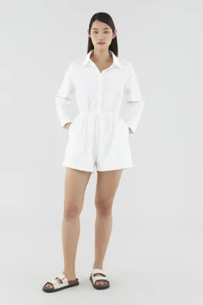 Libbie Shirt Romper