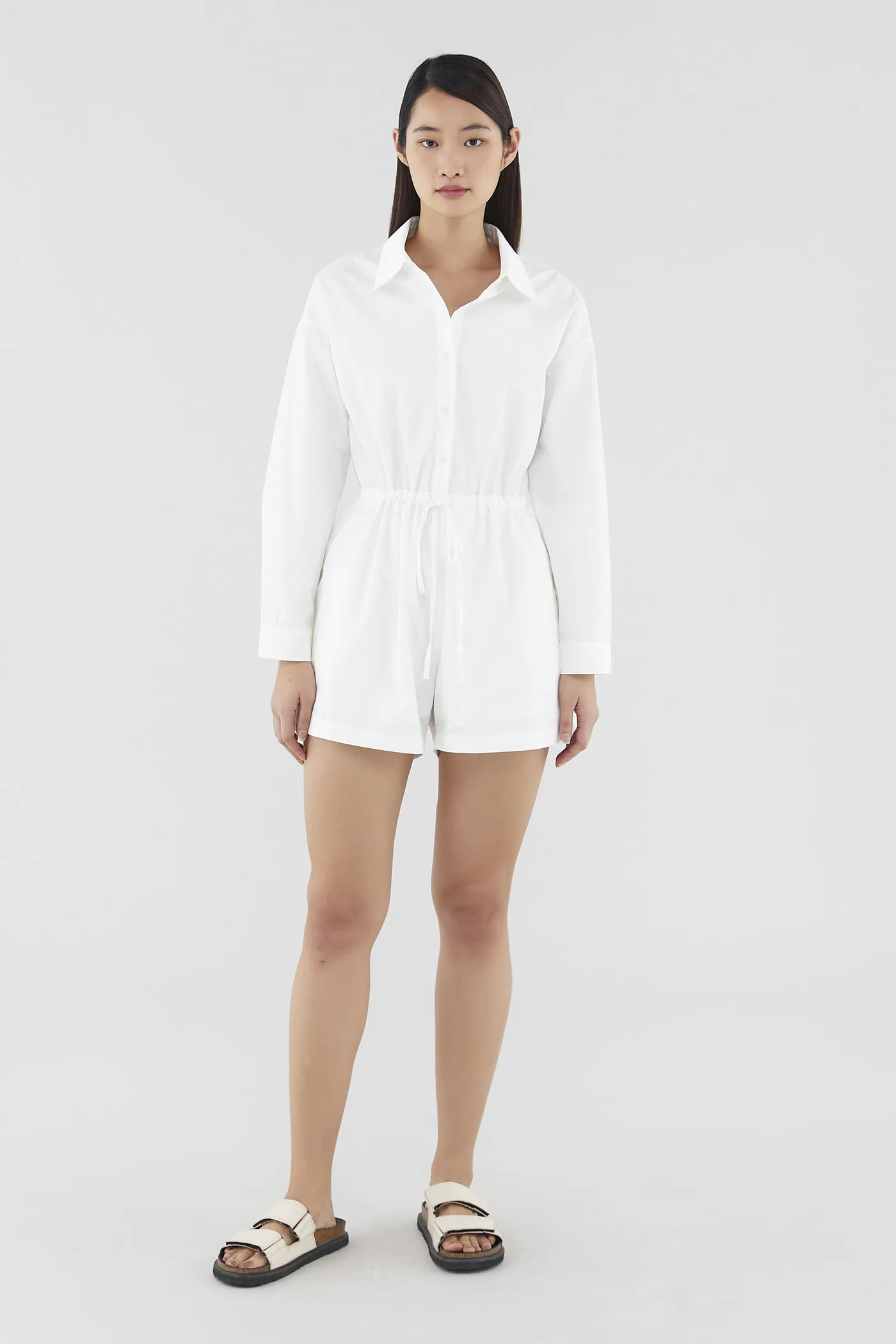 Libbie Shirt Romper