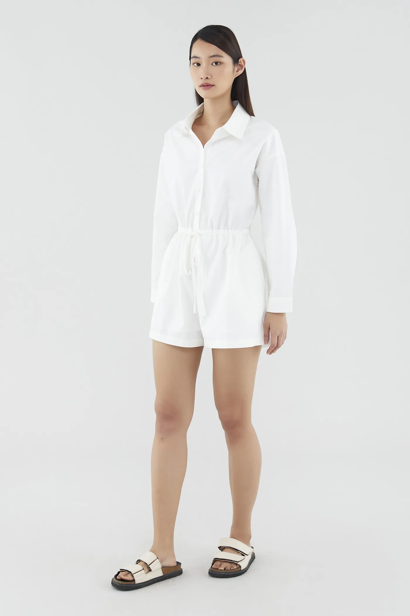 Libbie Shirt Romper