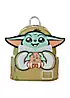 Loungefly Mandalorian Grogu & Crabbies Cosplay Mini Backpack