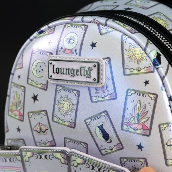 Loungefly Originals Pearlescent Tarot Cards Mini Backpack