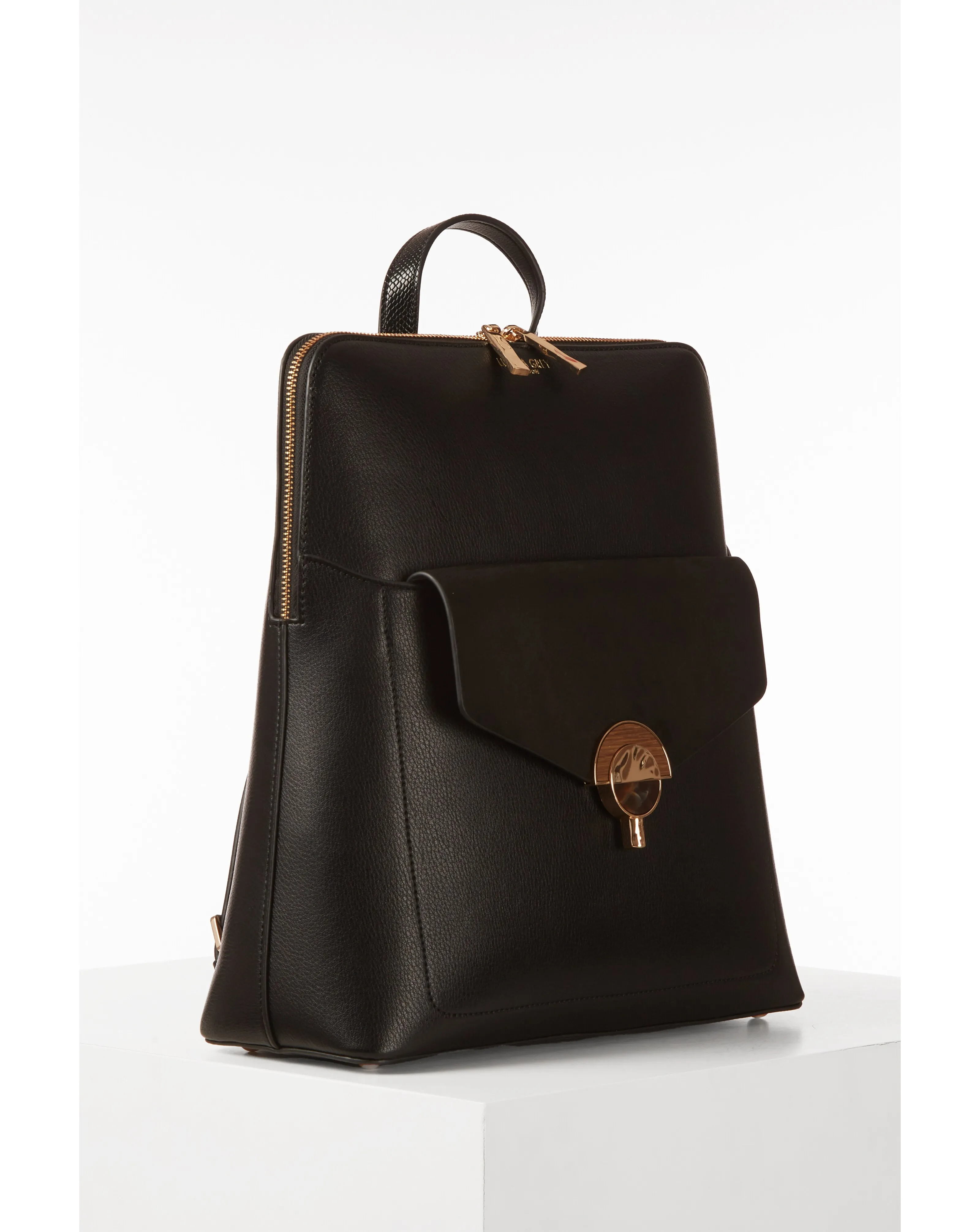 Luella Grey Mayara Black Laptop Backpack | Simply Be