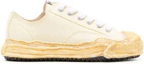 Maison MIHARA YASUHIRO Hank canvas lace-up sneakers Neutrals