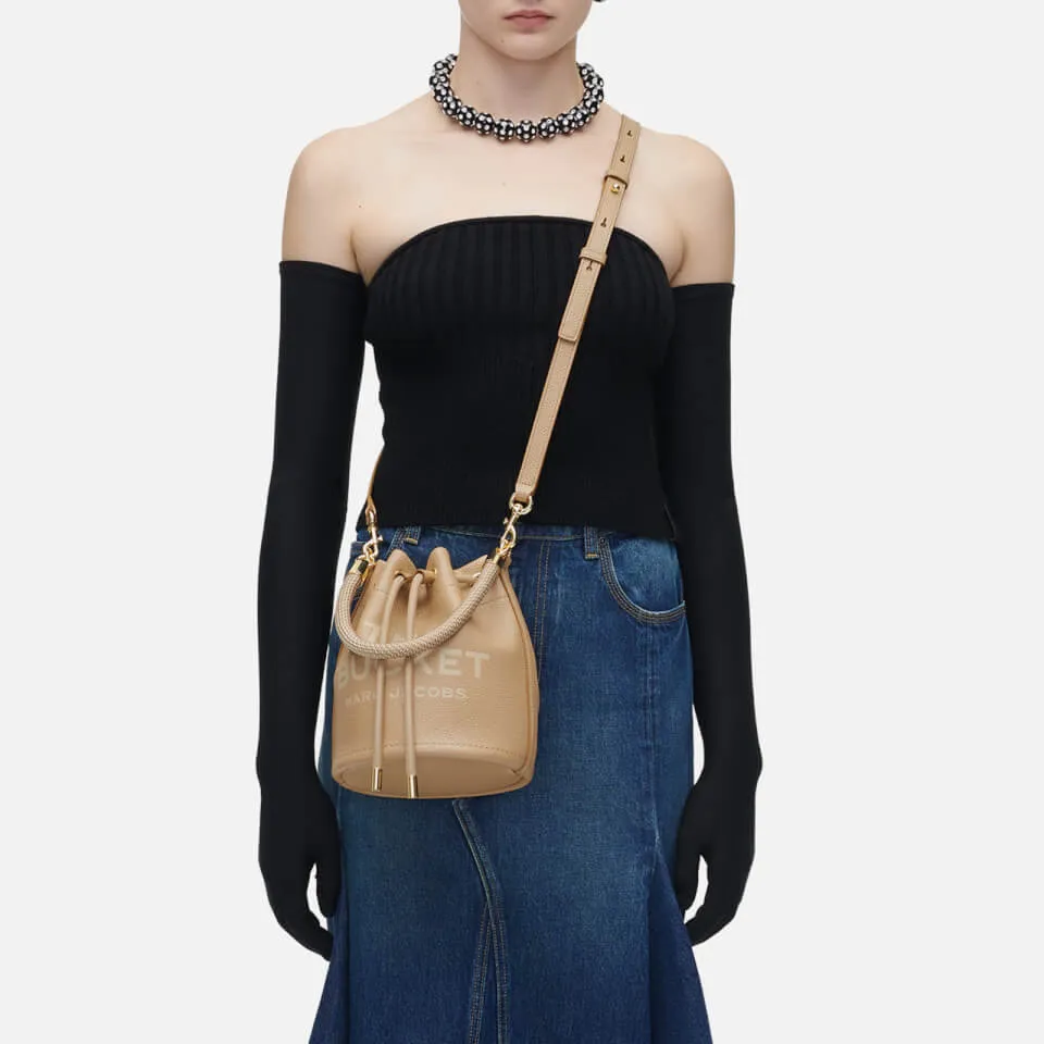 Marc Jacobs The Bucket Pebble-Grain Leather Bag