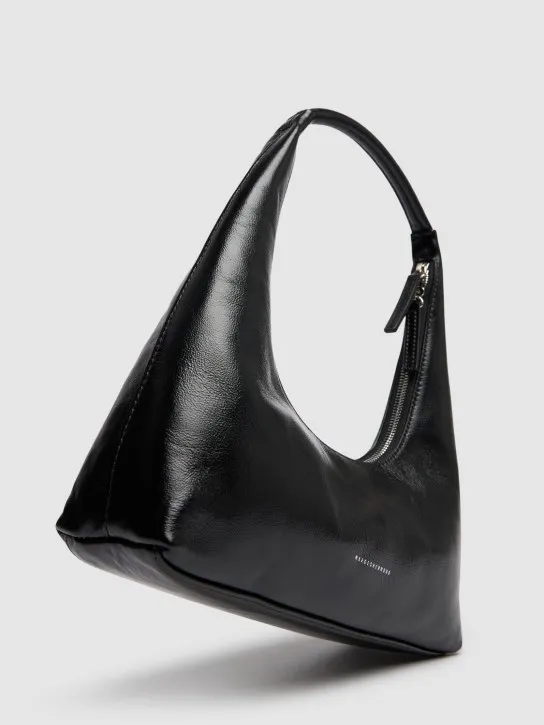 Marge Sherwood   Hobo glossy leather shoulder bag 