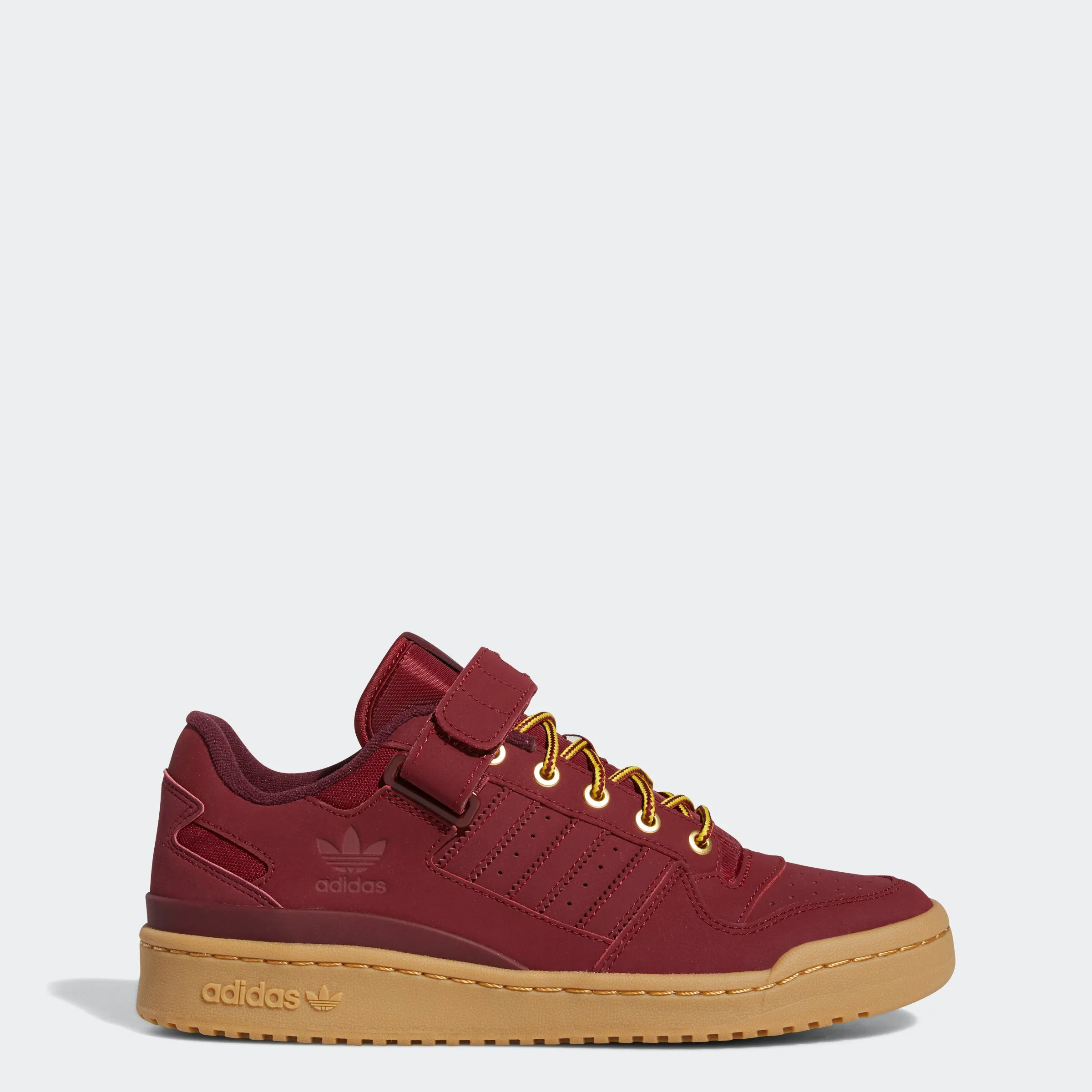 Men's adidas Originals Forum Low Shoes Burgundy