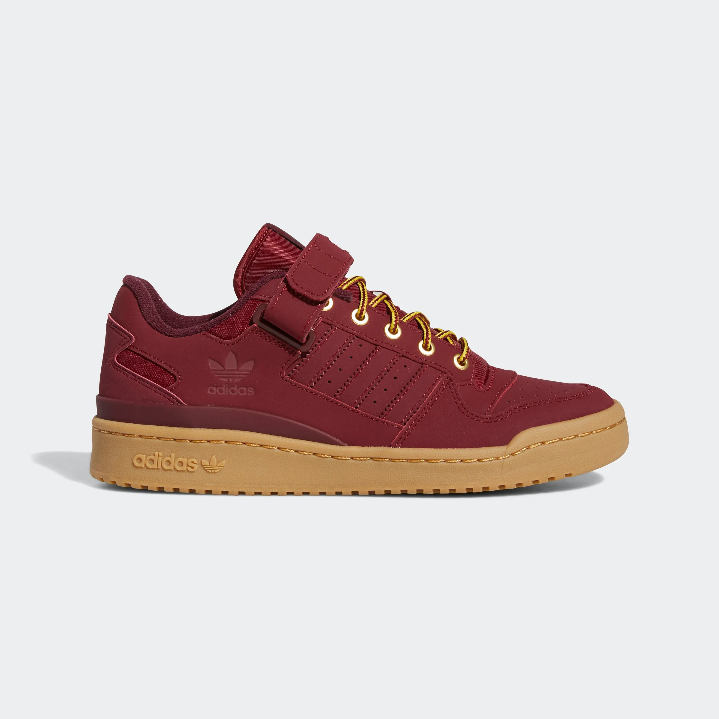 Men's adidas Originals Forum Low Shoes Burgundy