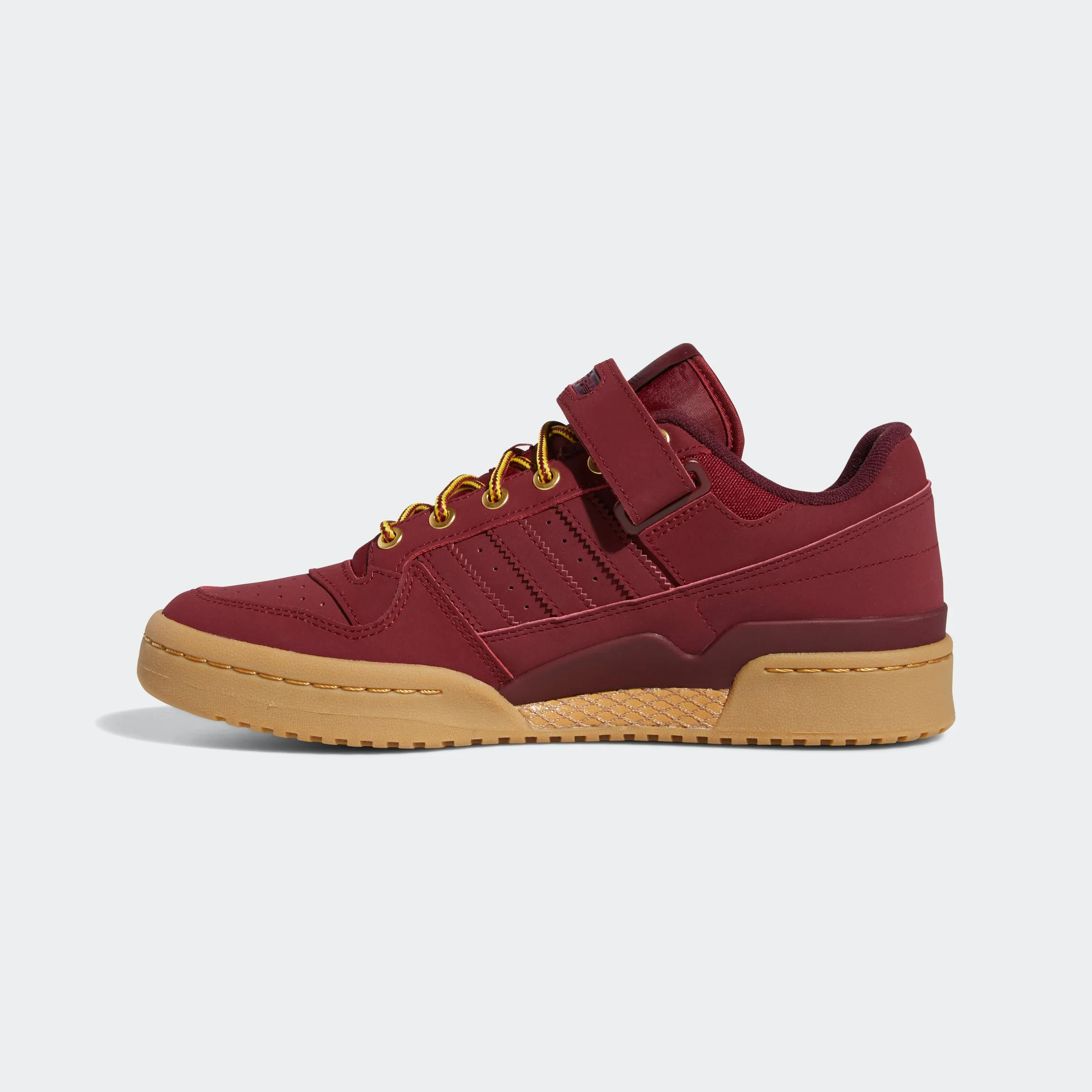 Men's adidas Originals Forum Low Shoes Burgundy