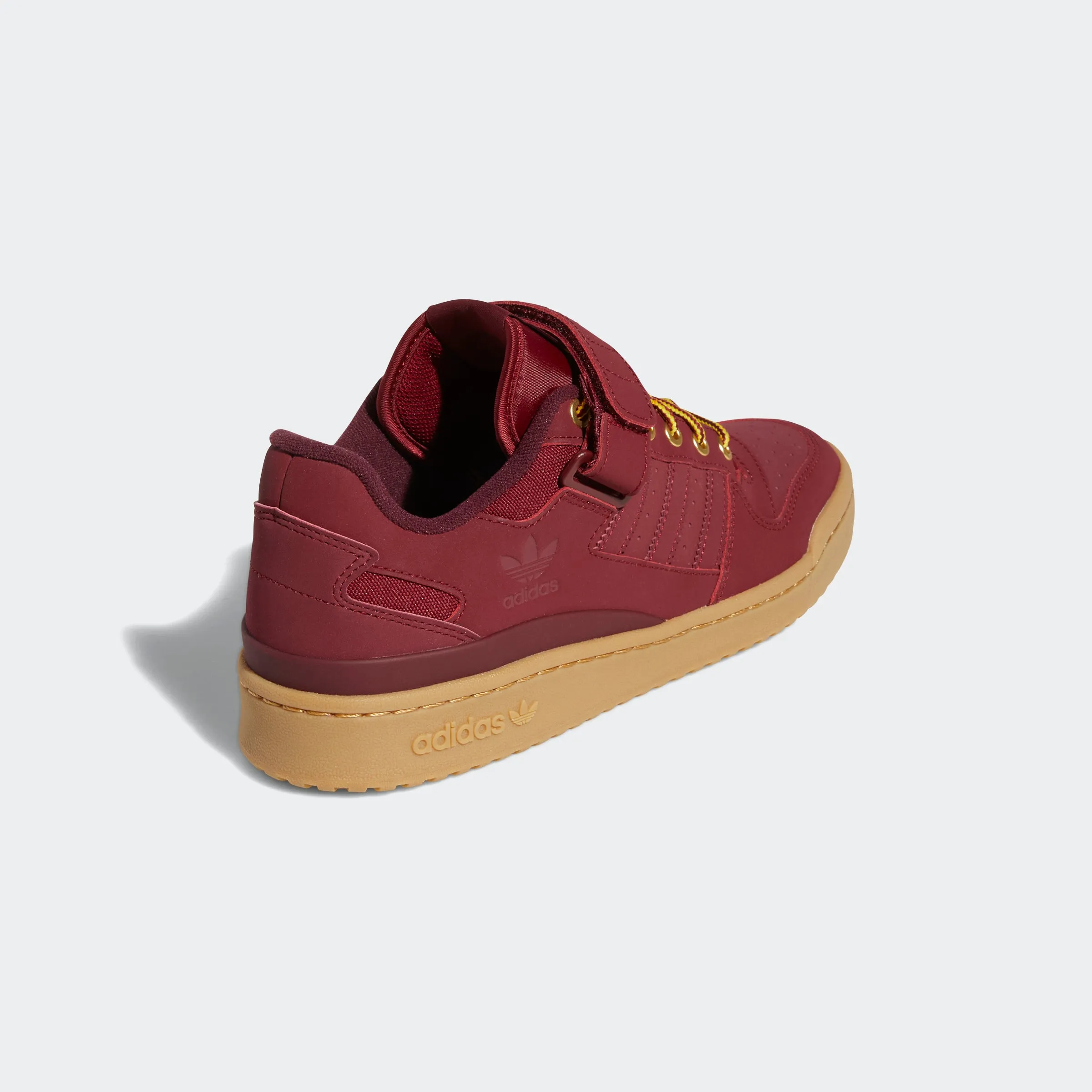 Men's adidas Originals Forum Low Shoes Burgundy