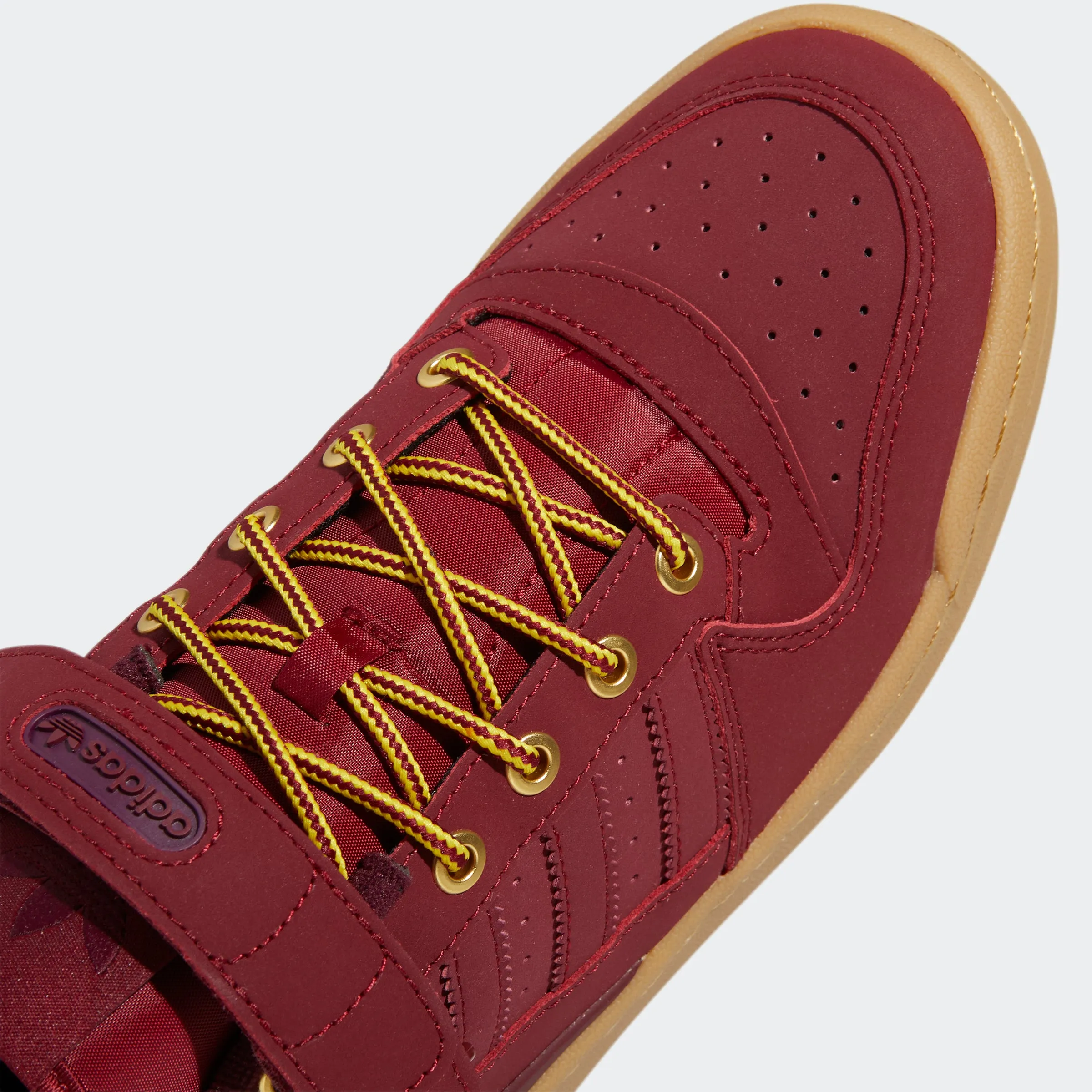 Men's adidas Originals Forum Low Shoes Burgundy