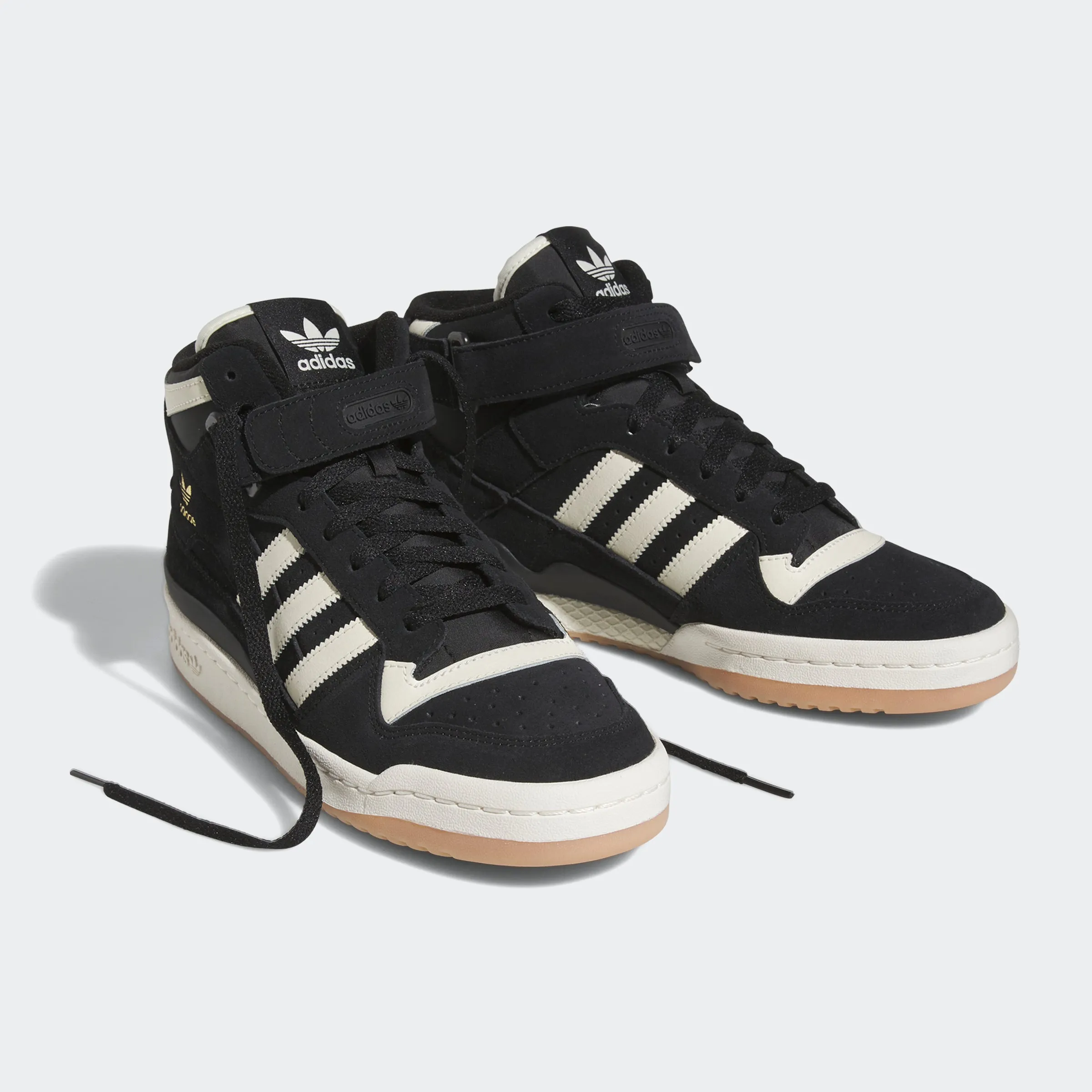 Men's adidas Originals Forum Mid Shoes Black