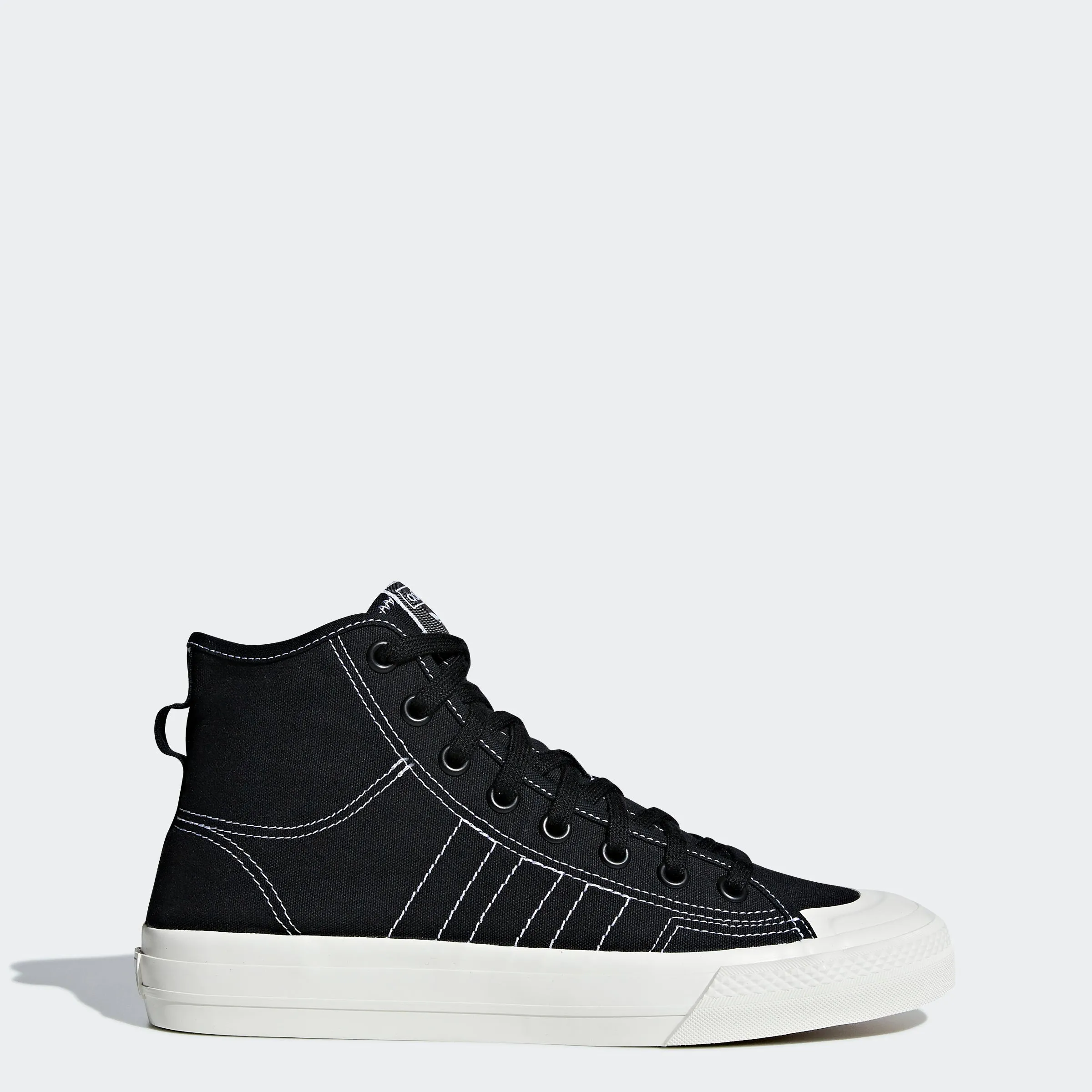 Men's adidas Originals Nizza RF Hi Shoes Black