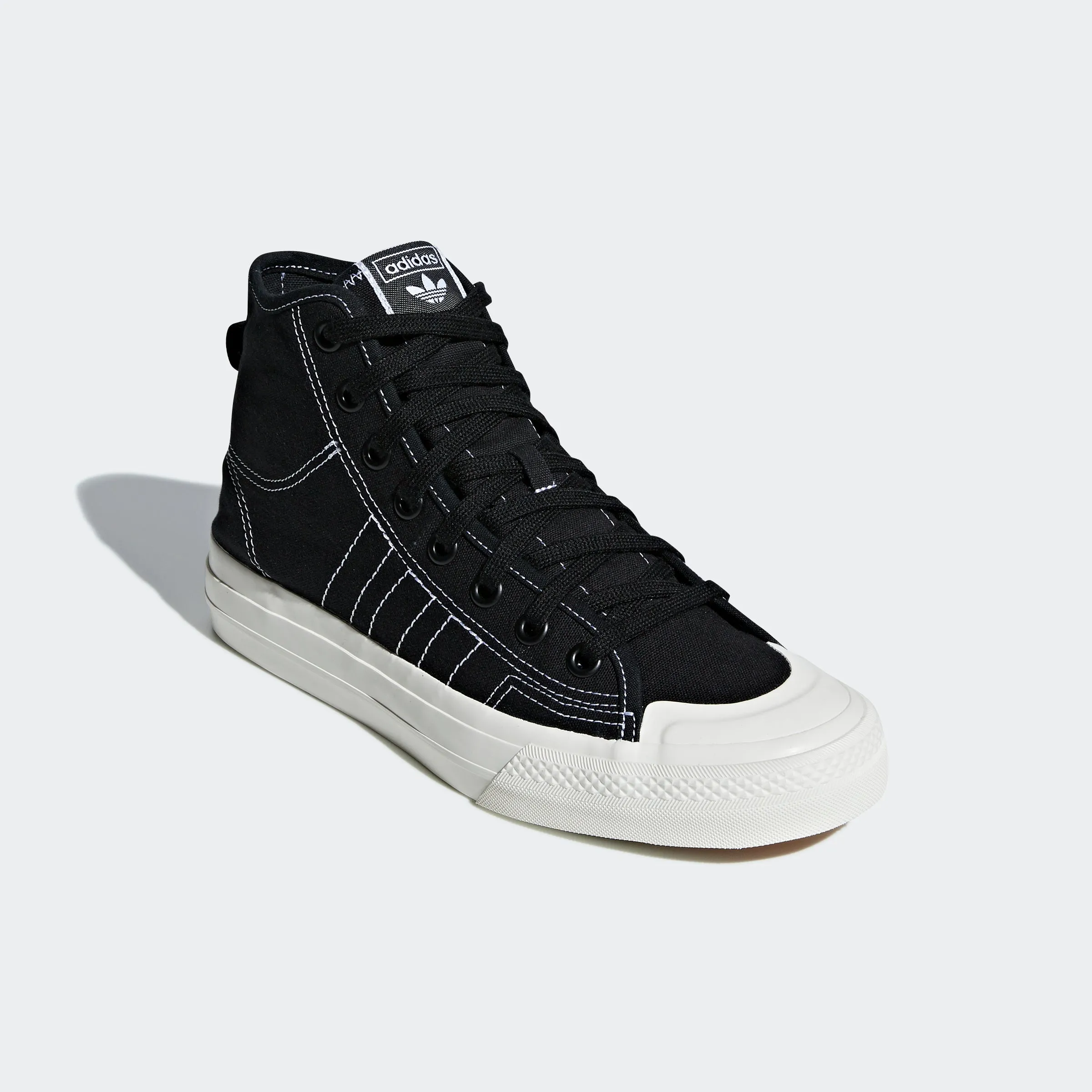 Men's adidas Originals Nizza RF Hi Shoes Black