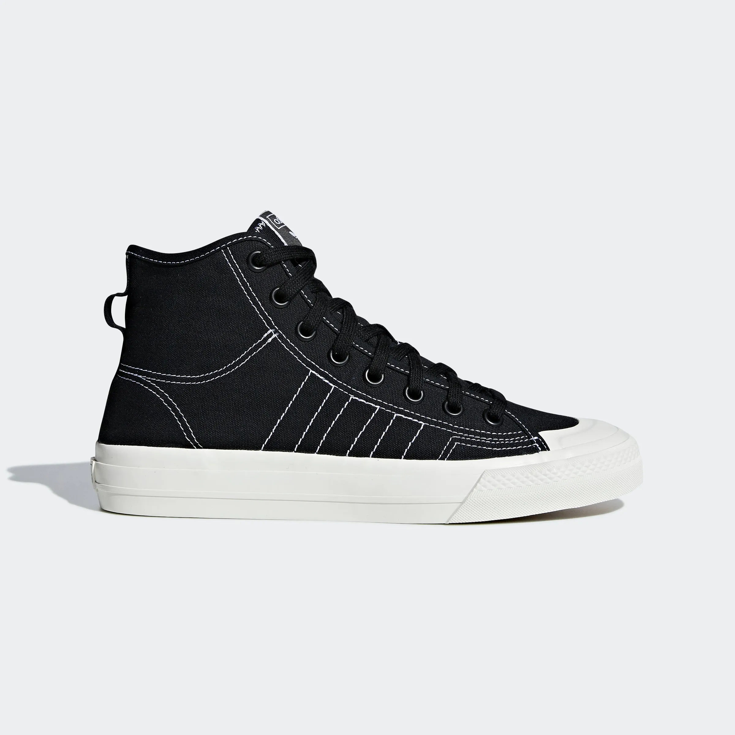 Men's adidas Originals Nizza RF Hi Shoes Black