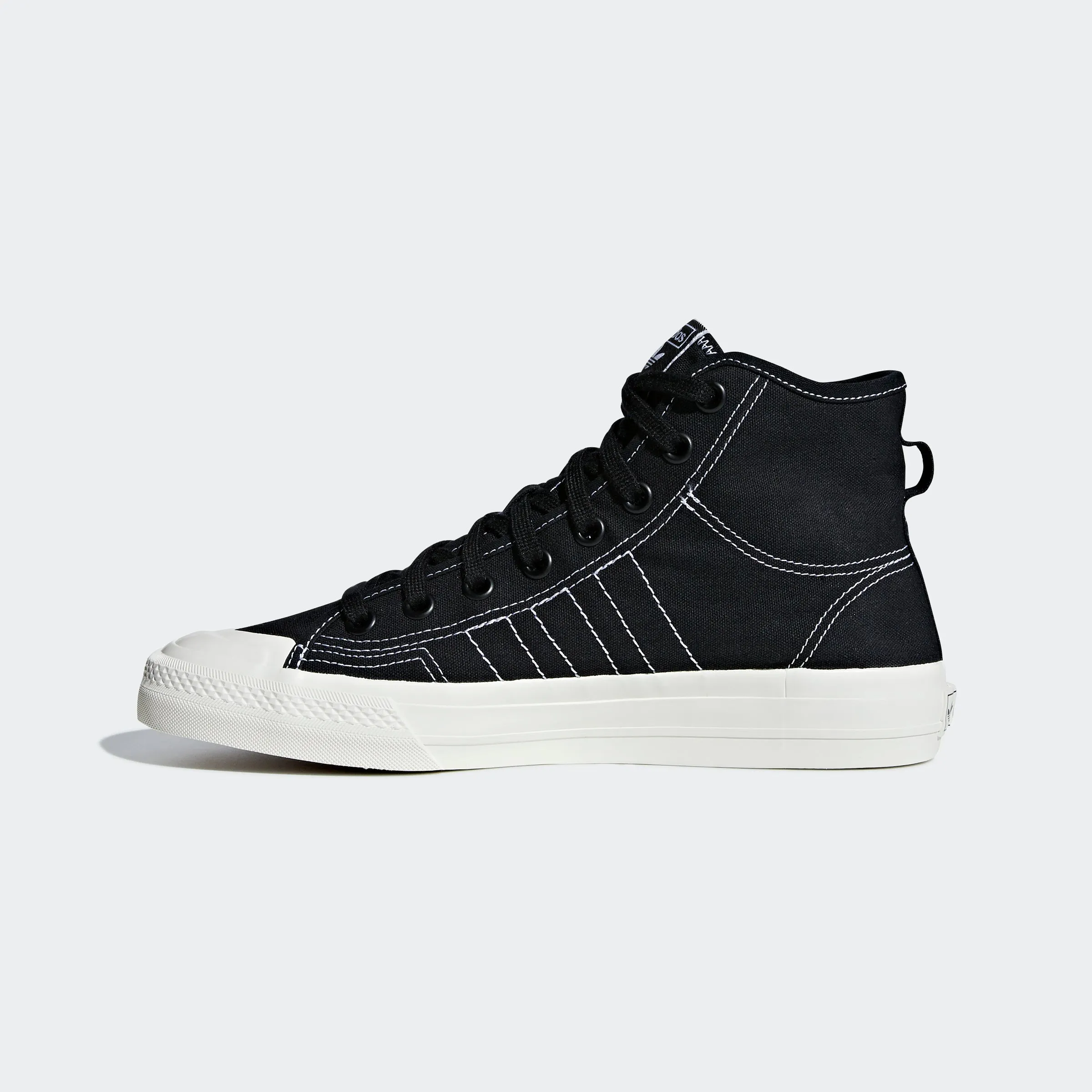 Men's adidas Originals Nizza RF Hi Shoes Black