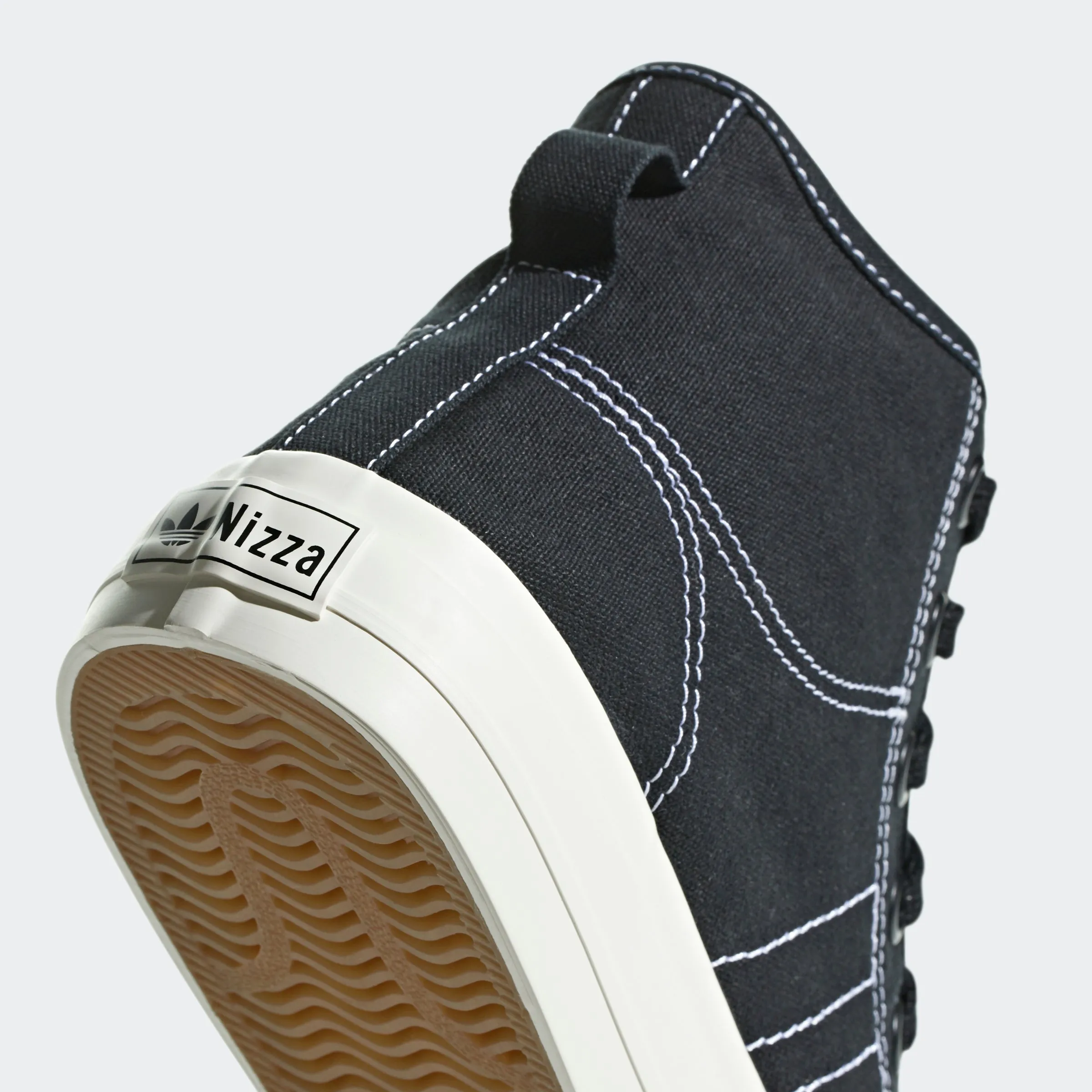 Men's adidas Originals Nizza RF Hi Shoes Black