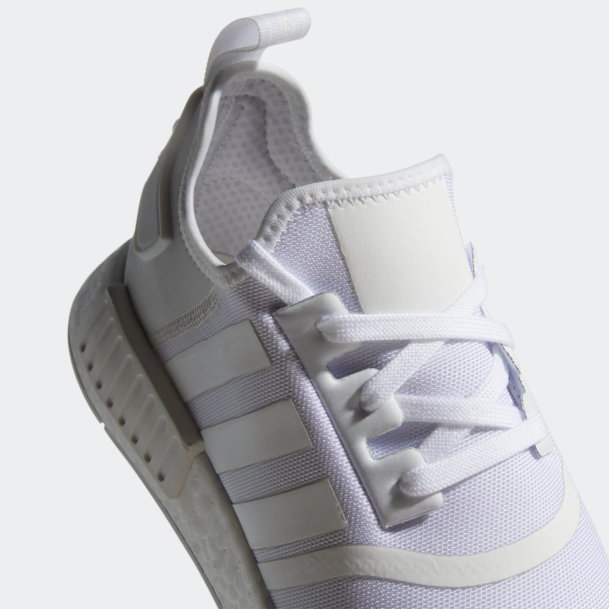 Men's adidas Originals NMD_R1 Shoes Triple White