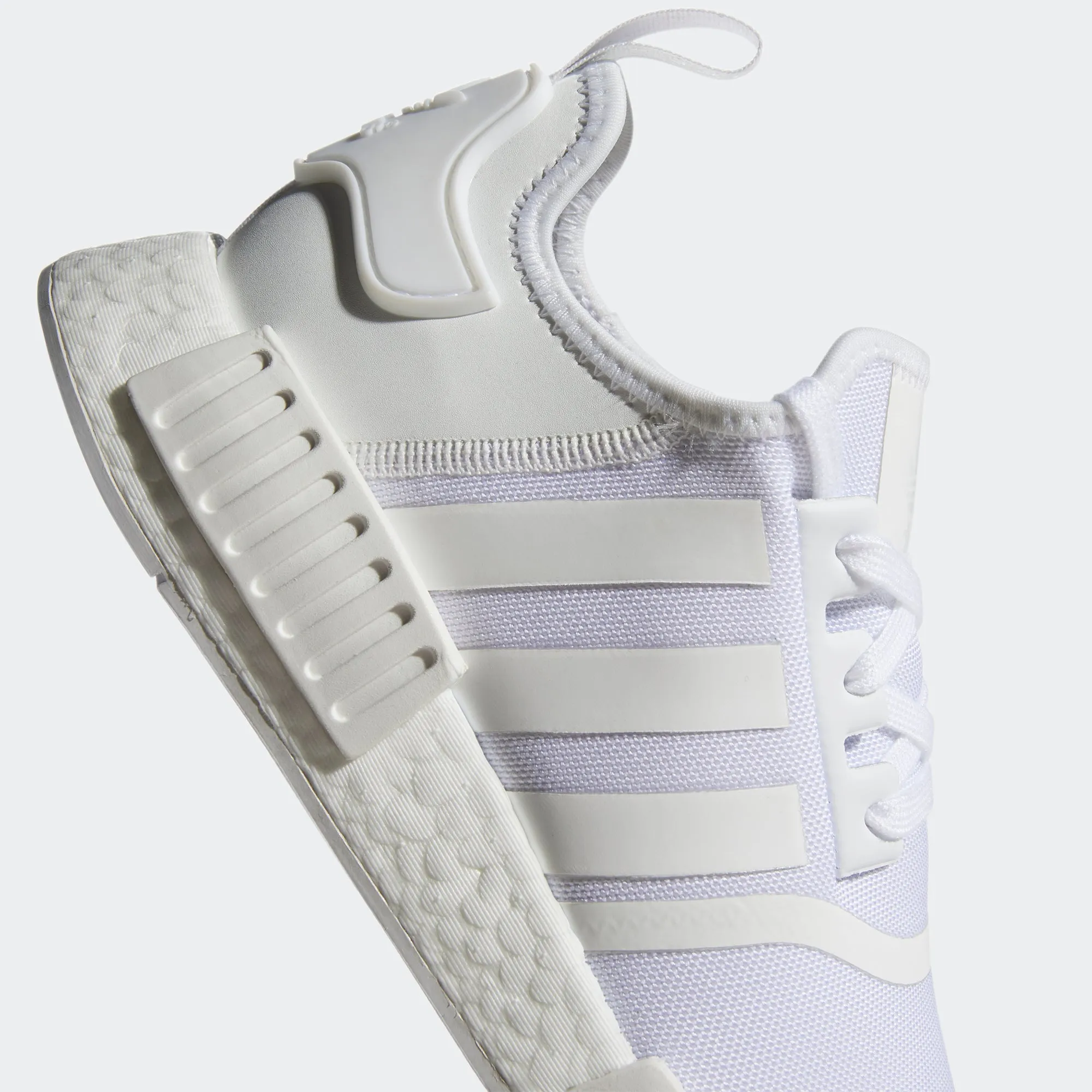 Men's adidas Originals NMD_R1 Shoes Triple White