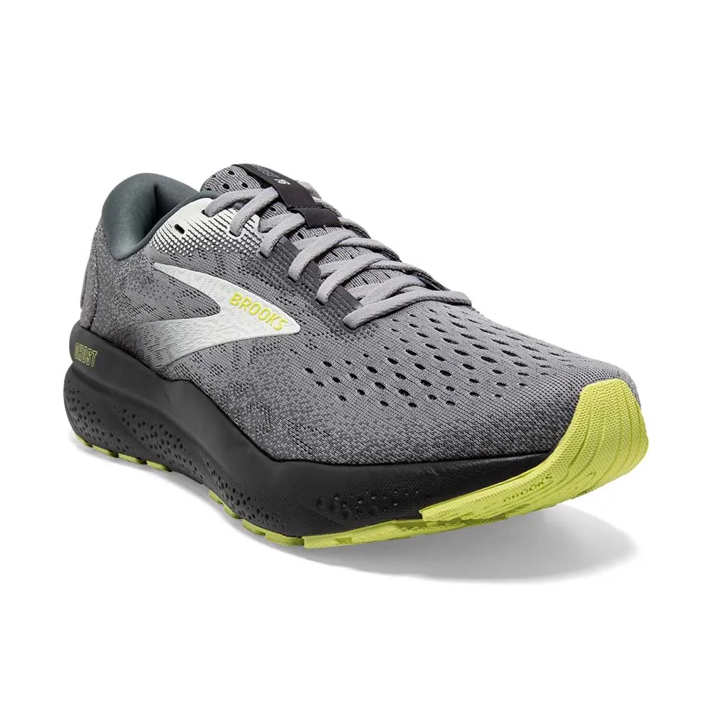 Men's Ghost 16 Running Shoe - Primer/Grey/Lime - Regular (D)